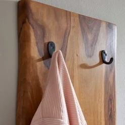 Wohnen Garderobenpaneel massiv im rustikalen Stil - Elmin