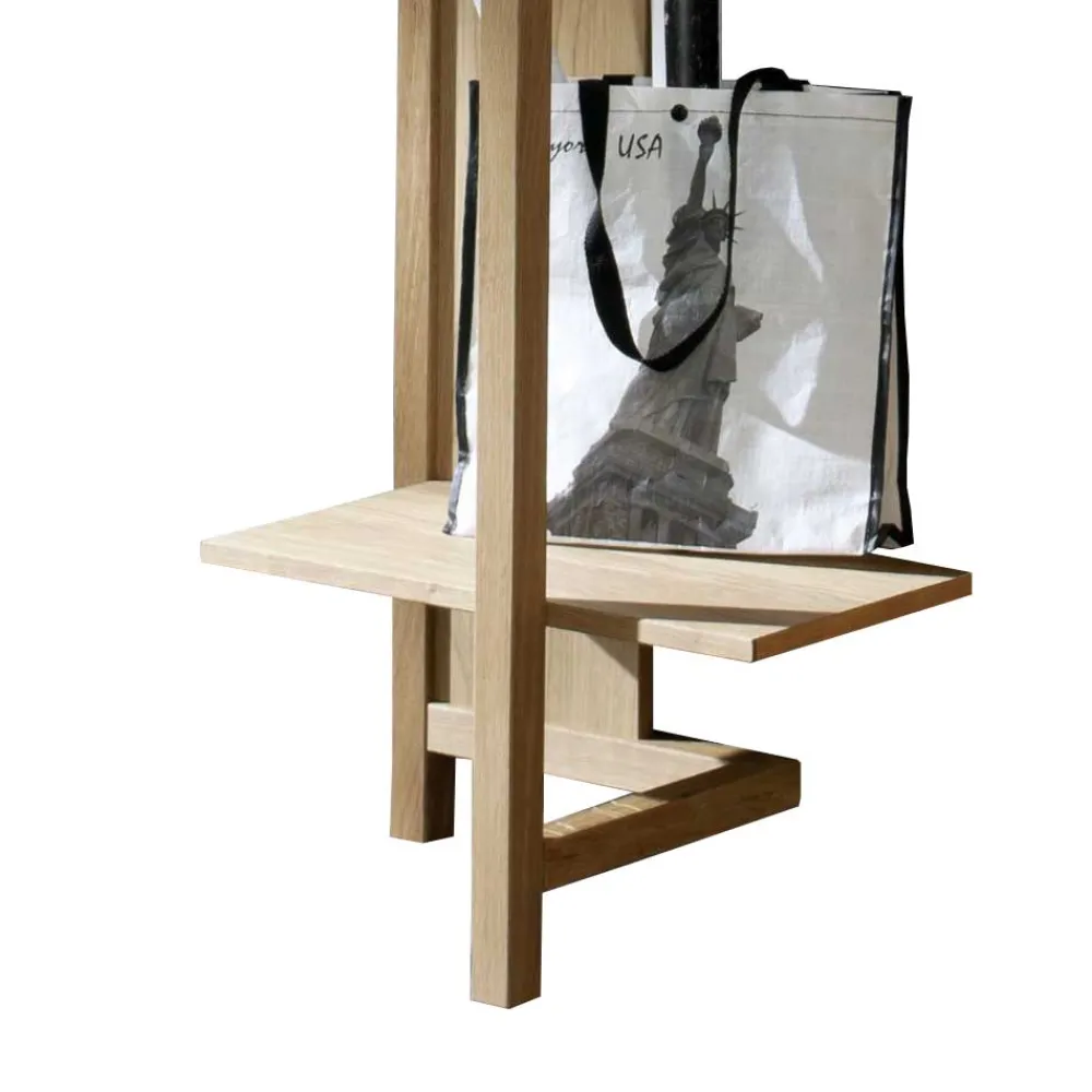 Wohnen Garderobenpaneel Natrius aus Wildeiche massiv