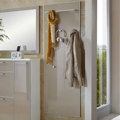 Wohnen Garderobenpaneel Srocca in Taupe