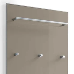 Wohnen Garderobenpaneel Srocca in Taupe