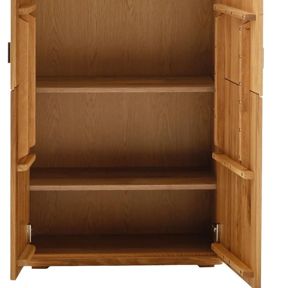 Wohnen Garderobenschränke*Garderobenschrank aus Balkeneiche Massivholz - Robats