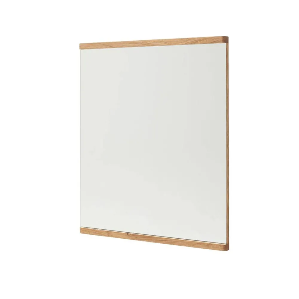 Wohnen Garderobenspiegel aus Balkeneiche Massivholz - Manaus