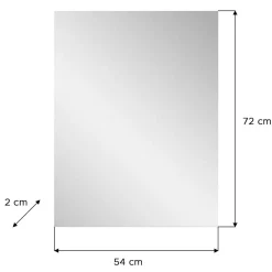 Wohnen Glasmöbel|Spiegel*Garderobenspiegel in zwei Größen - Rugova