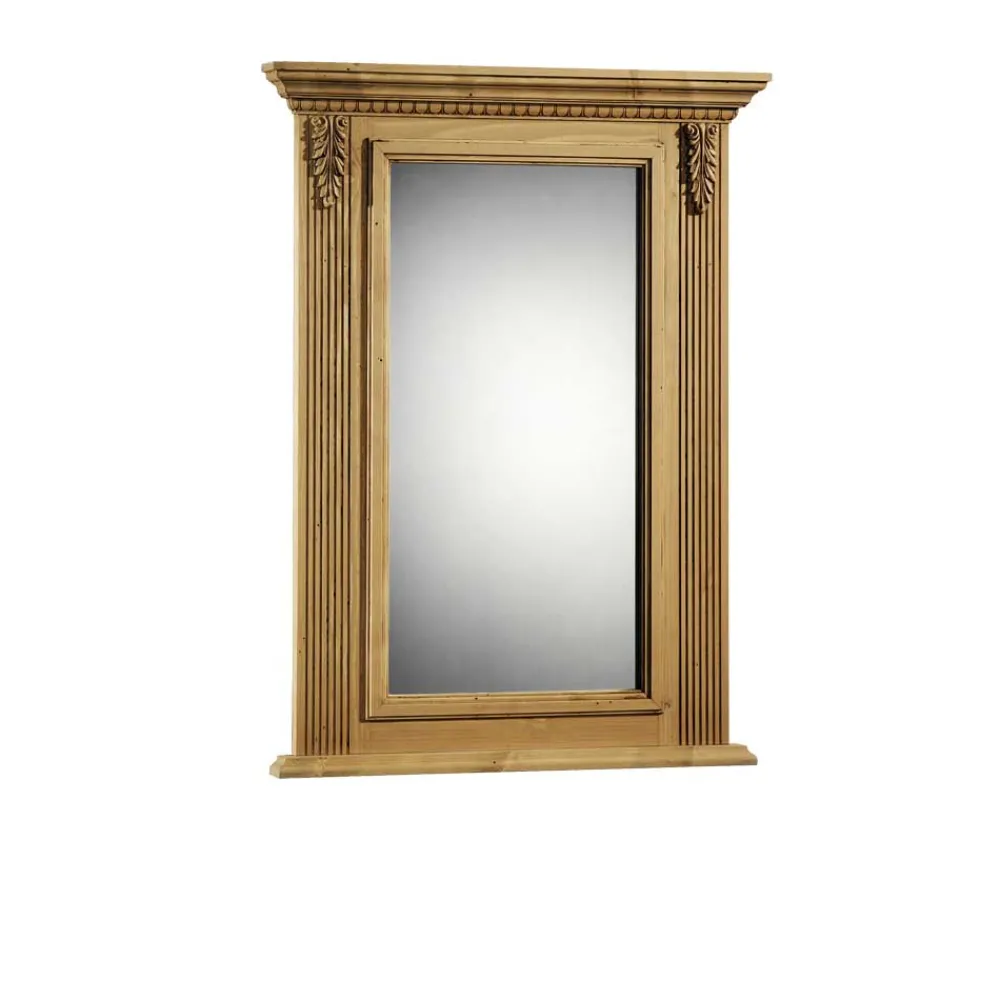 Wohnen Spiegel|Flurspiegel*Garderobenspiegel Melessa aus Fichte Massivholz