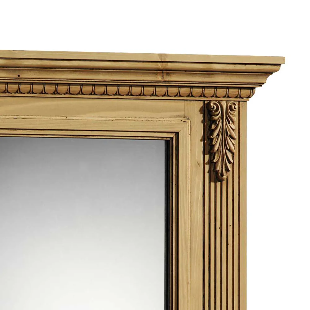 Wohnen Spiegel|Flurspiegel*Garderobenspiegel Melessa aus Fichte Massivholz