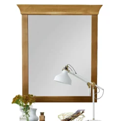 Wohnen Garderobenspiegel Piatra aus Kiefer Massivholz