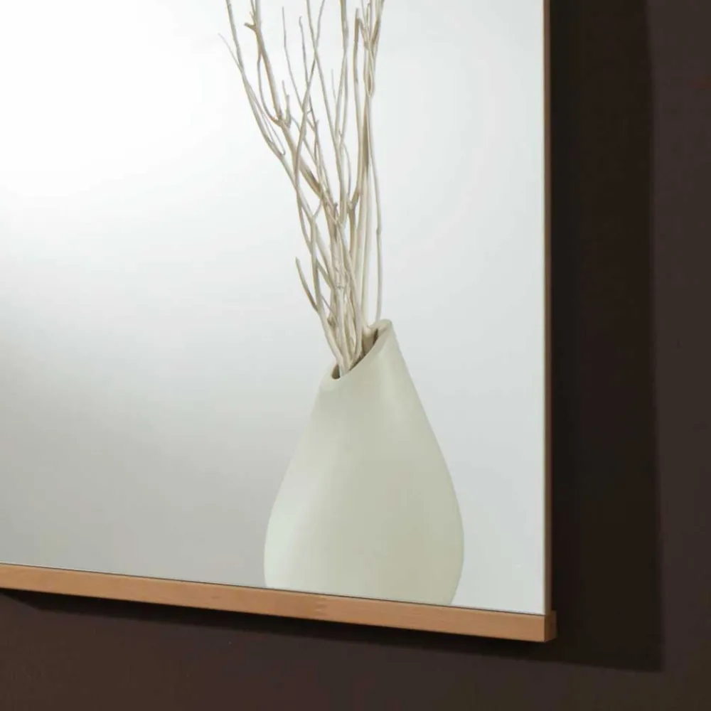 Wohnen Garderobenspiegel Wislama aus Kernbuche Massivholz