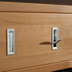 Wohnen Garderobenspiegel Wislama aus Kernbuche Massivholz