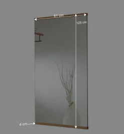 Wohnen Garderobenspiegel Wislama aus Kernbuche Massivholz