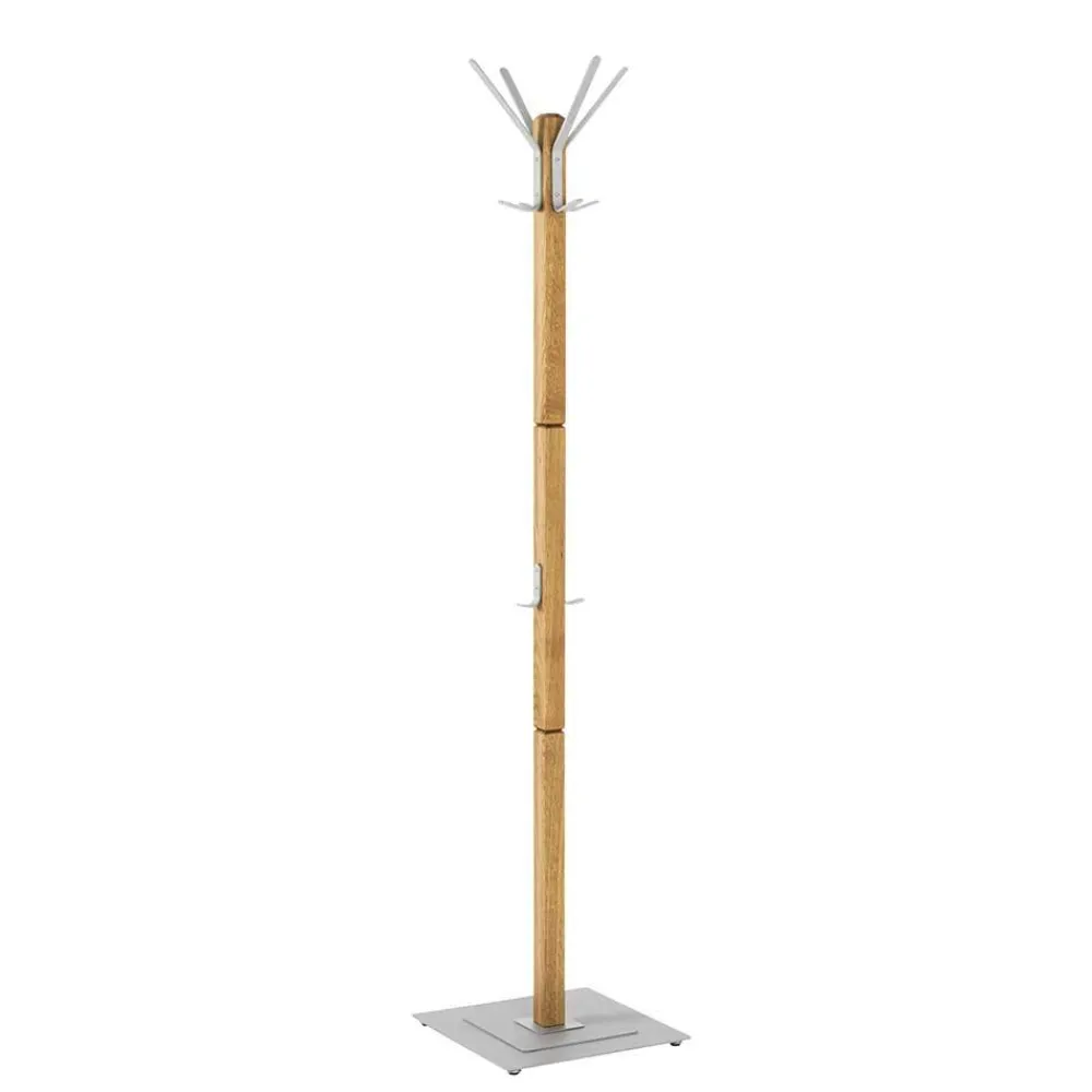 Wohnen Garderobenständer aus Eiche Massivholz - Lagaska