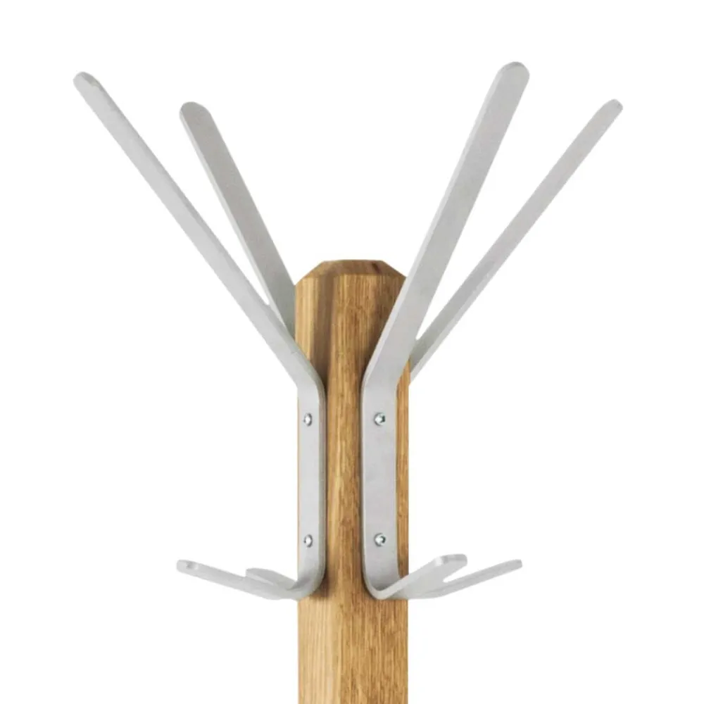 Wohnen Garderobenständer aus Eiche Massivholz - Lagaska