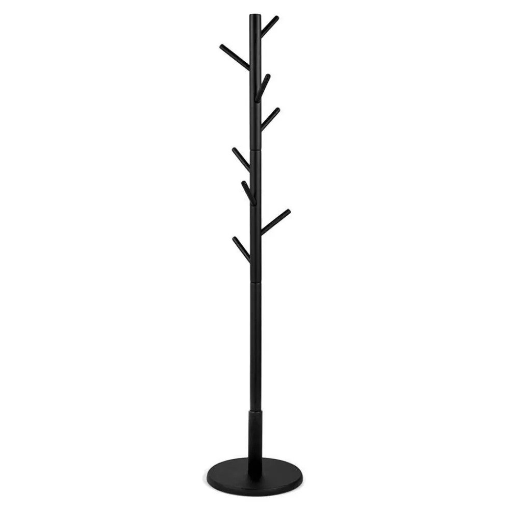 Wohnen Kleiderständer*Garderobenständer aus Gummibaum Massivholz - Lurcenia