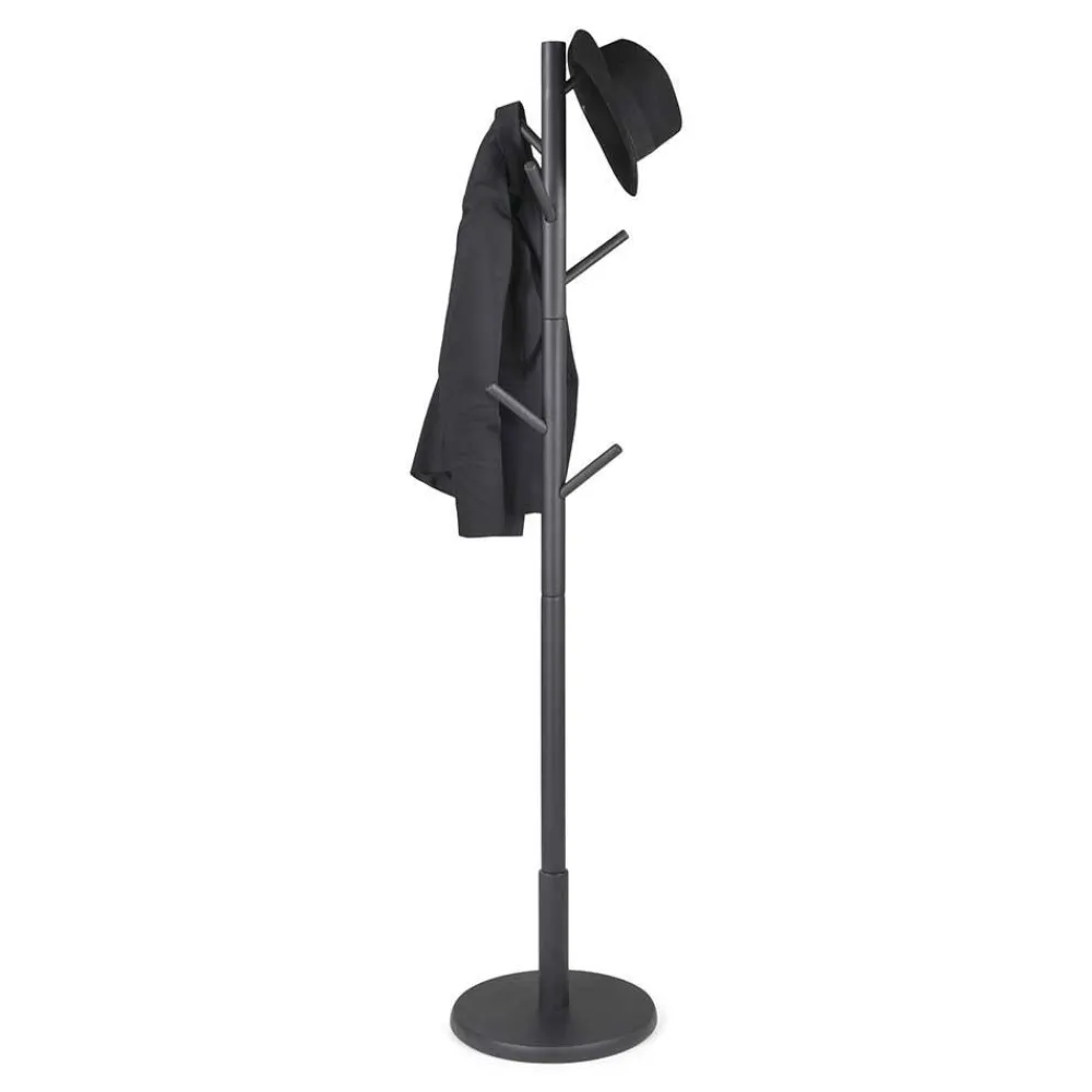 Wohnen Kleiderständer*Garderobenständer aus Gummibaum Massivholz - Lurcenia