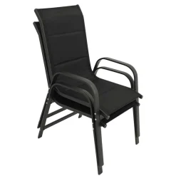 Wohnen Garten Armlehnenstühle stapelbar - Runicava (2er Set)