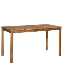 Wohnen Balkonmöbel|Terrassenmöbel*Garten Essgruppe aus Akazie massiv - Jawa (fünfteilig)