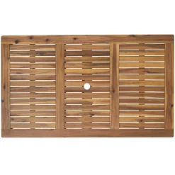 Wohnen Balkonmöbel|Terrassenmöbel*Garten Essgruppe aus Akazie massiv - Jawa (fünfteilig)