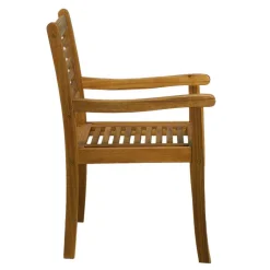 Wohnen Balkonmöbel|Terrassenmöbel*Garten Essgruppe aus Akazie massiv - Jawa (fünfteilig)