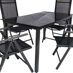 Wohnen Garten Esstischgruppe Set - Trexana (fünfteilig)