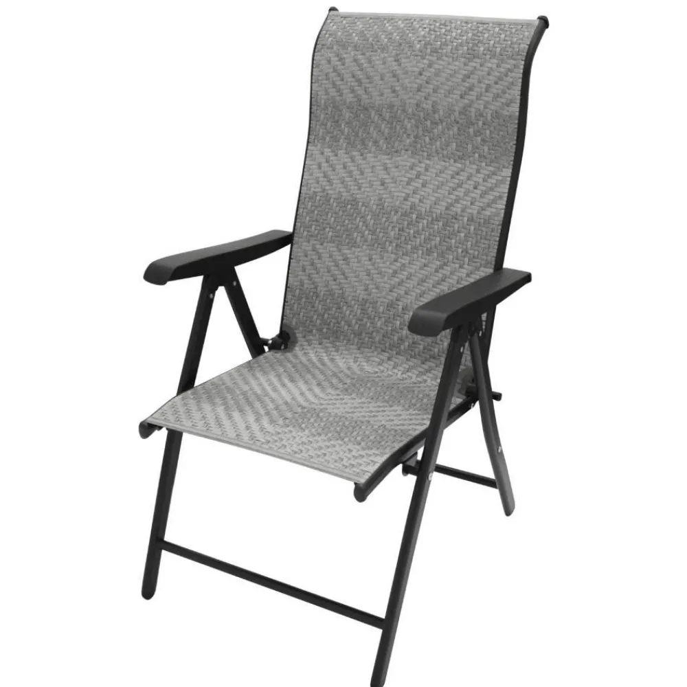 Wohnen Garten Klappsessel Set in Grau - Adagios (2er Set)