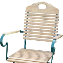 Wohnen Garten Klappsessel Trisanna aus Holz