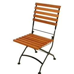 Wohnen Metall-Gartenmöbel|Balkonmöbel*Garten Klappstühle aus Eukalyptusholz - Hide (2er Set)