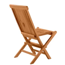 Wohnen Balkonmöbel|Korbmöbel*Garten Klappstühle aus Holz - Klahuma (2er Set)