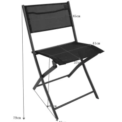 Wohnen Garten Klappstühle in Türkis - Ariet (2er Set)