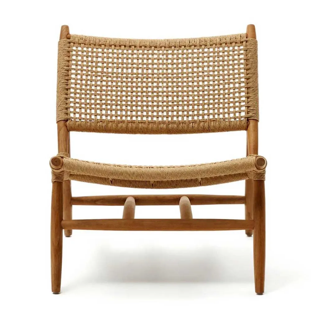 Wohnen Garten Lounge Sessel aus Geflecht - Max