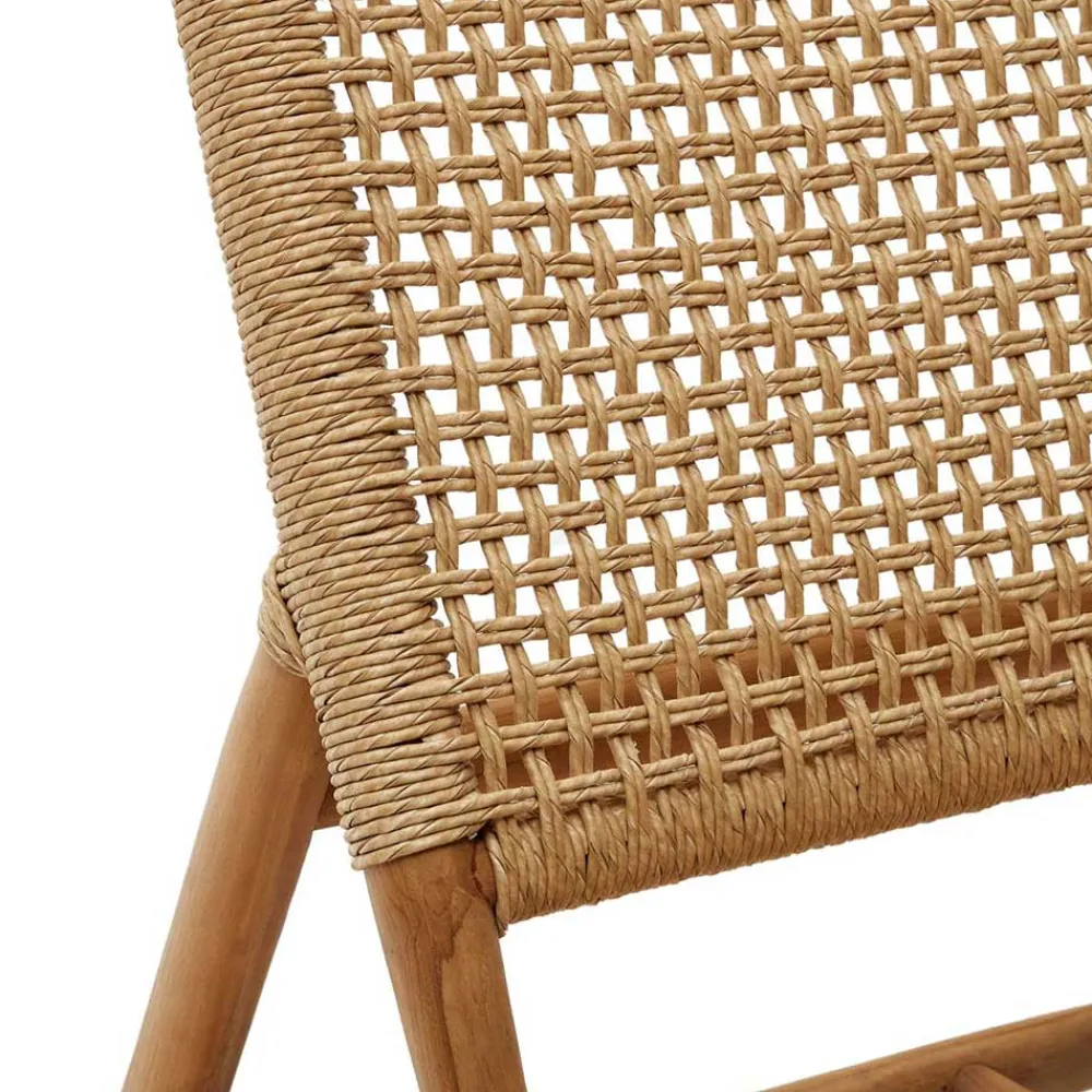 Wohnen Garten Lounge Sessel aus Geflecht - Max