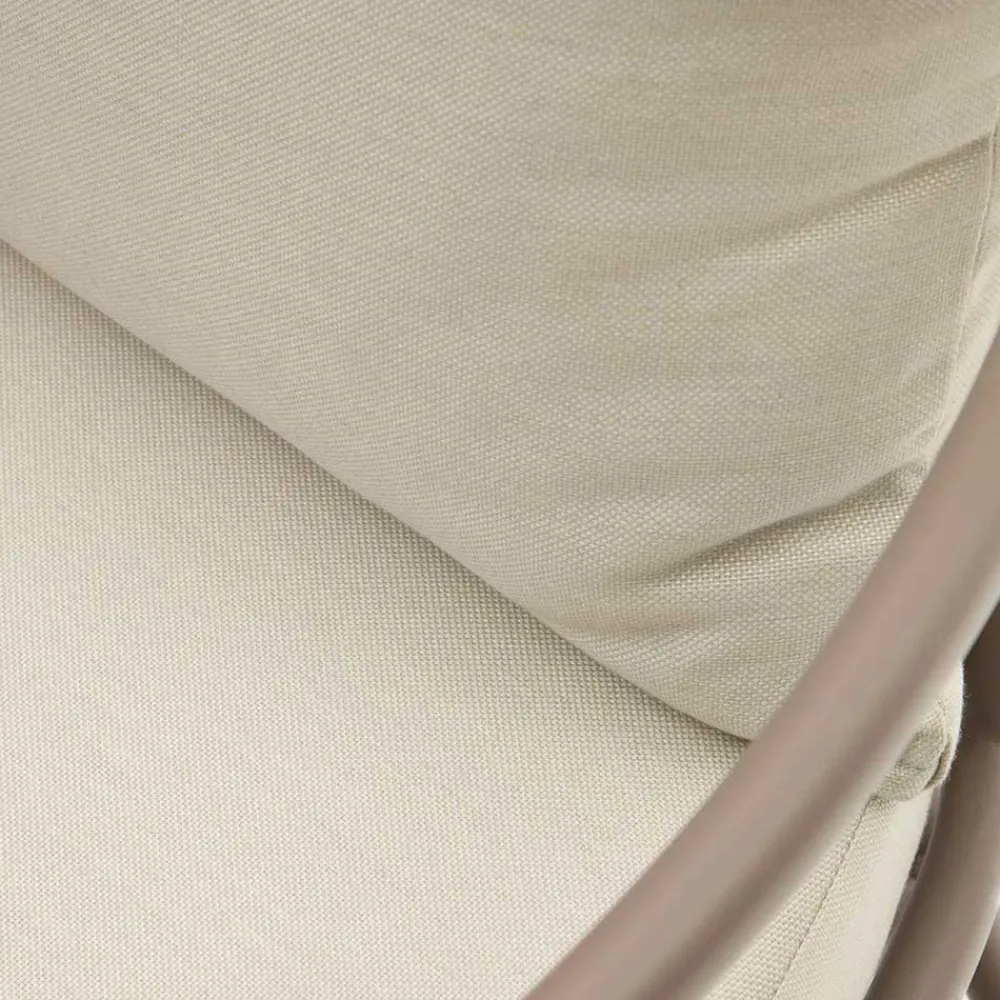 Wohnen Garten Lounge-Sessel in Flieder aus Metall - Azalao