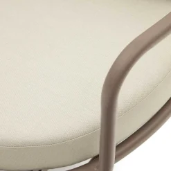 Wohnen Garten Lounge-Sessel in Flieder aus Metall - Azalao