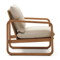 Wohnen Garten Sessel aus Eukalyptusholz - Sharay