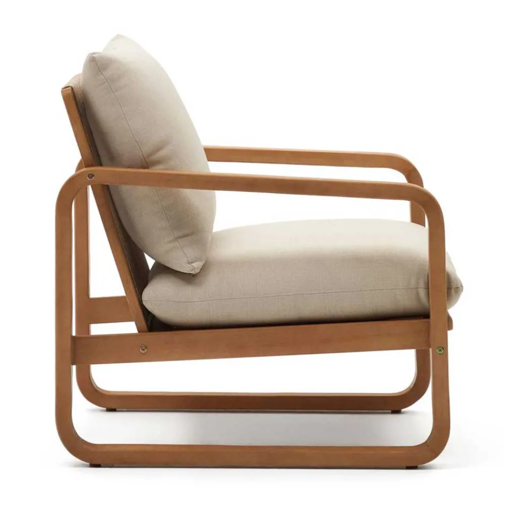 Wohnen Garten Sessel aus Eukalyptusholz - Sharay