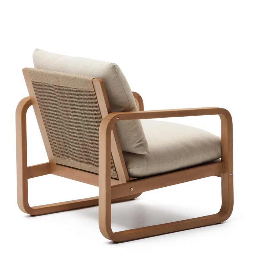 Wohnen Garten Sessel aus Eukalyptusholz - Sharay