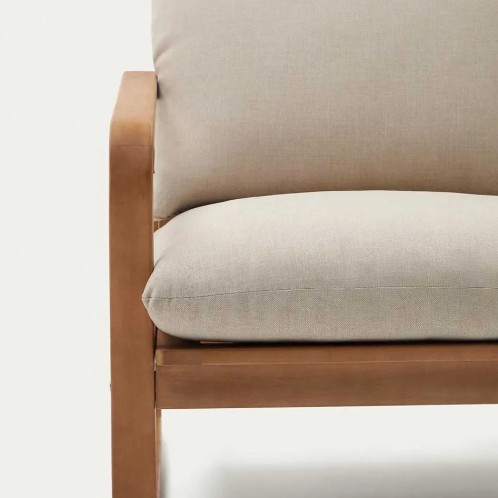 Wohnen Garten Sessel aus Eukalyptusholz - Sharay