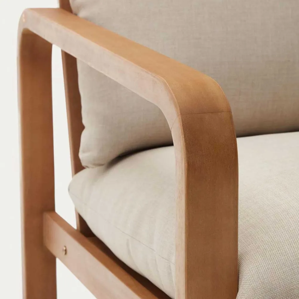 Wohnen Garten Sessel aus Eukalyptusholz - Sharay