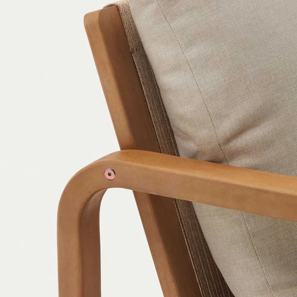 Wohnen Garten Sessel aus Eukalyptusholz - Sharay