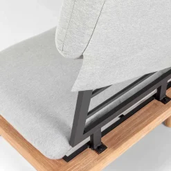 Wohnen Jugend-Sitzgruppen*Garten Sitzgruppe aus Akazie massiv - Emeziano (fünfteilig)