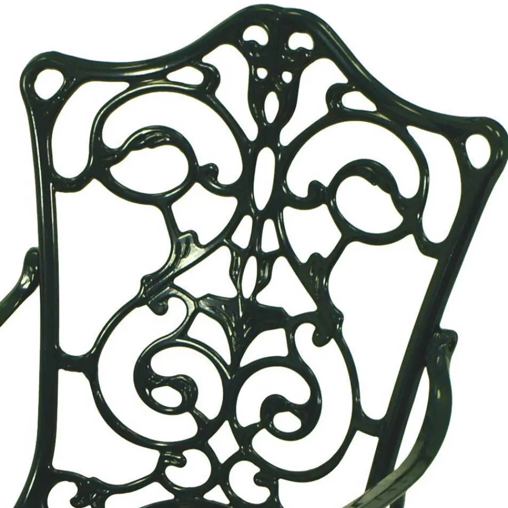 Wohnen Garten Tischgruppe in Dunkelgrün - Corgova (fünfteilig)