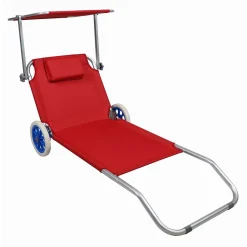 Wohnen Balkonmöbel|Gartenliegen*Garten- und Strandliege auf Rollen - Padmas