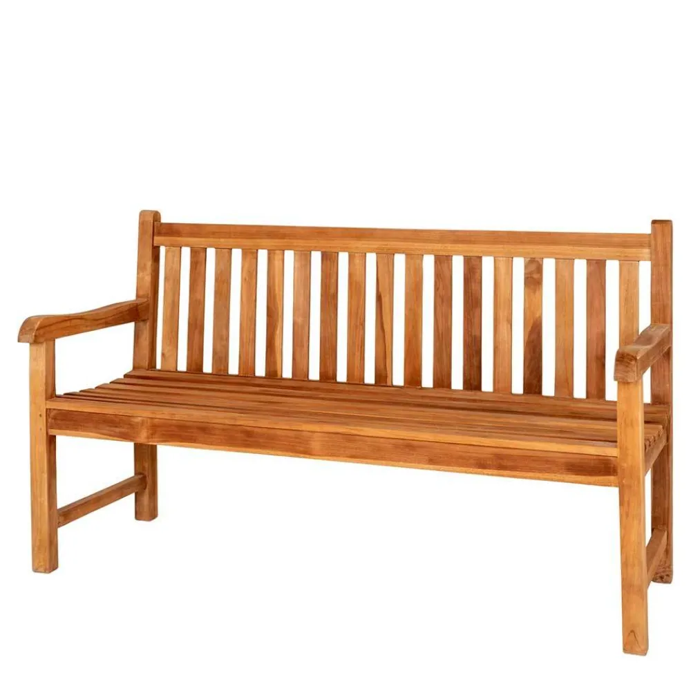 Wohnen Esszimmerbänke|Sitzbank*Gartenbank aus Teak Massivholz geölt - Stamfort