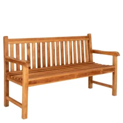 Wohnen Esszimmerbänke|Sitzbank*Gartenbank aus Teak Massivholz geölt - Stamfort