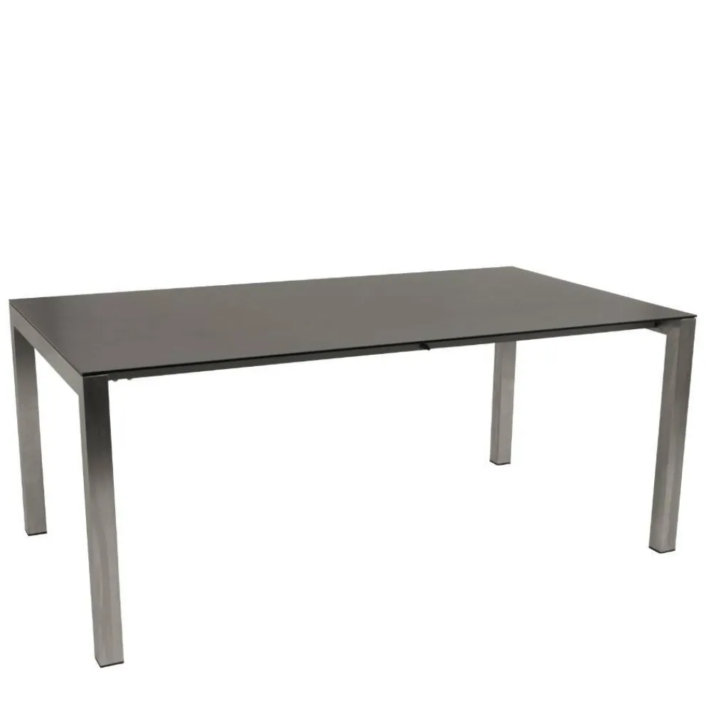 Wohnen Metall-Gartenmöbel*Garten-Glastisch in Keramikoptik - Joey