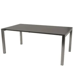 Wohnen Metall-Gartenmöbel*Garten-Glastisch in Keramikoptik - Joey