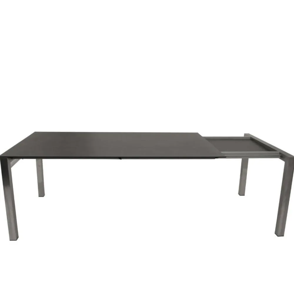 Wohnen Metall-Gartenmöbel*Garten-Glastisch in Keramikoptik - Joey