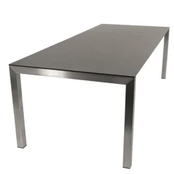 Wohnen Metall-Gartenmöbel*Garten-Glastisch in Keramikoptik - Joey