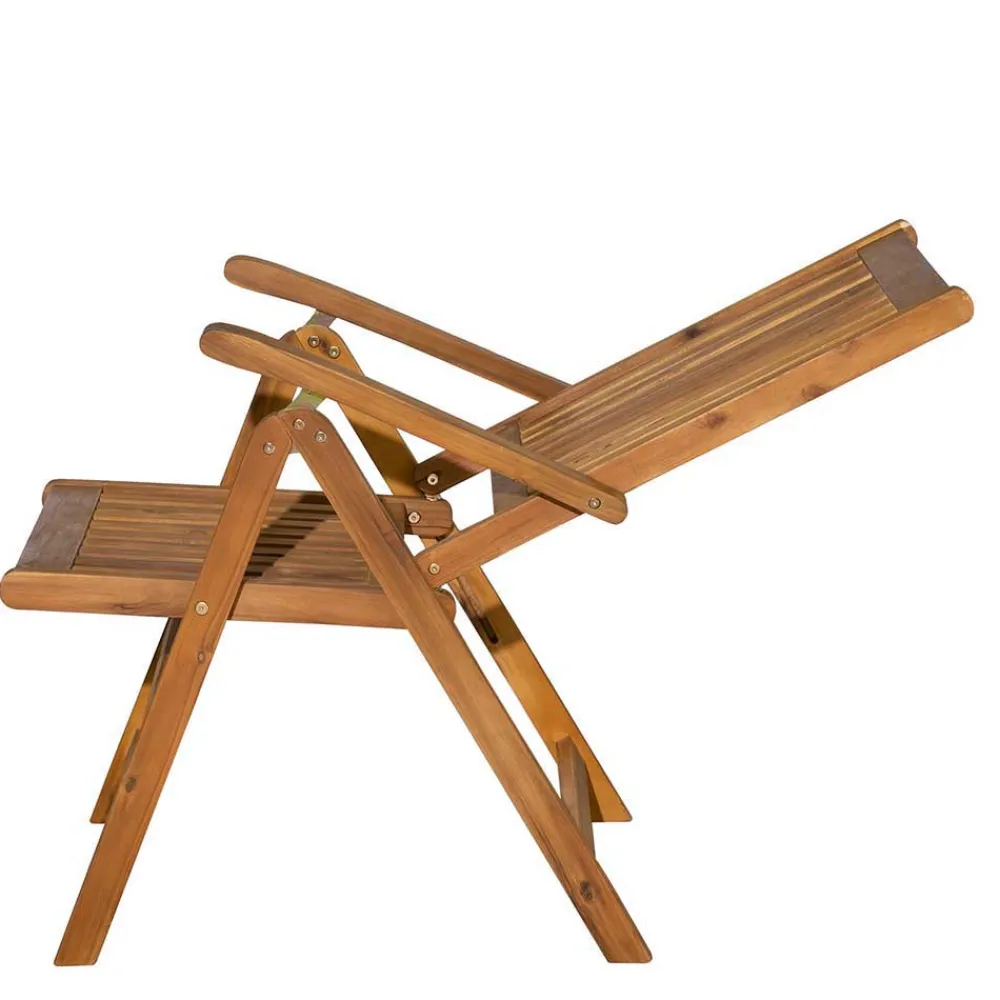 Wohnen Gartengruppe mit Bank & 2 Klappstühlen - Ocna (vierteilig)