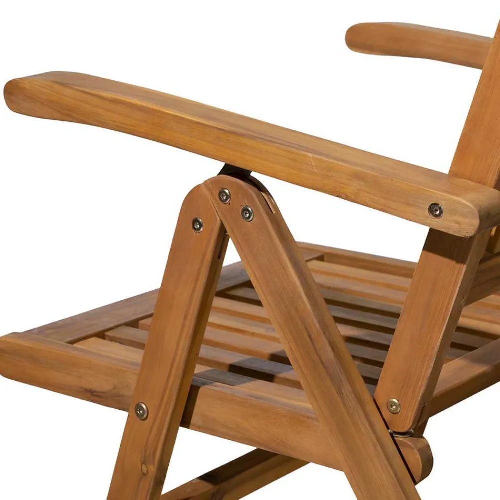 Wohnen Gartengruppe mit Bank & 2 Klappstühlen - Ocna (vierteilig)