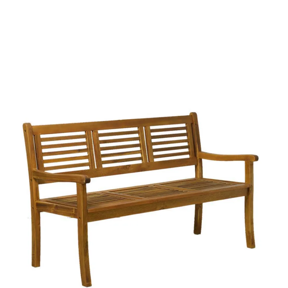 Wohnen Gartengruppe mit Bank & 2 Klappstühlen - Ocna (vierteilig)