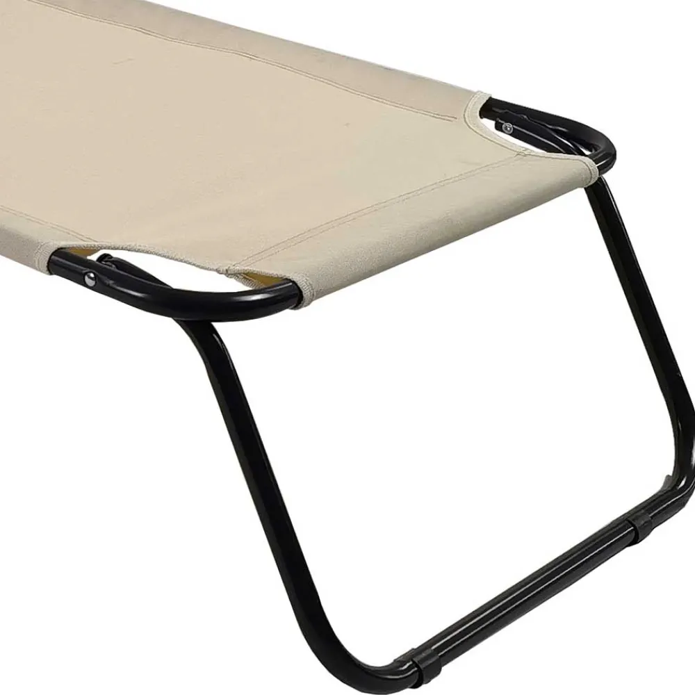 Wohnen Gartenliege mit Sonnendach klappbar - Liceandro